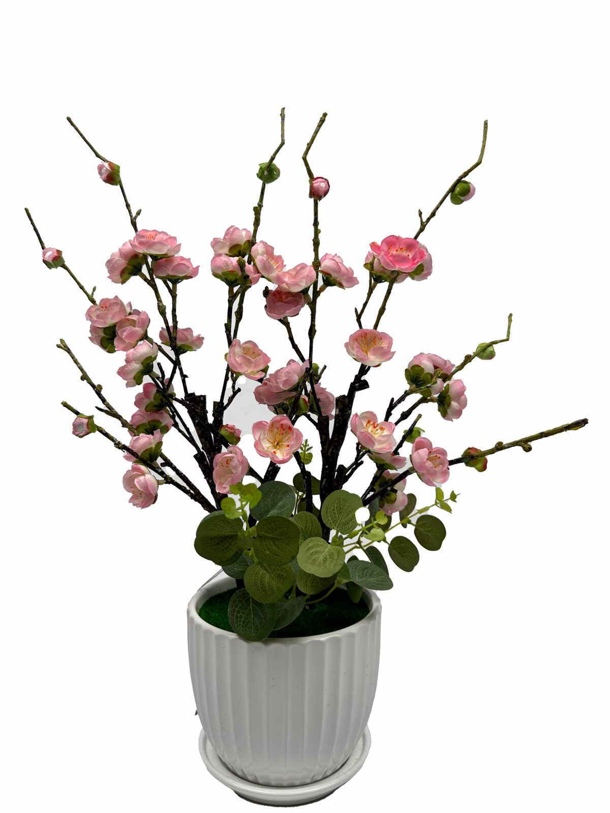 Τεχνητό Φυτό Δαμασκηνιά 2 Χρώματα Ροζ - Image 1