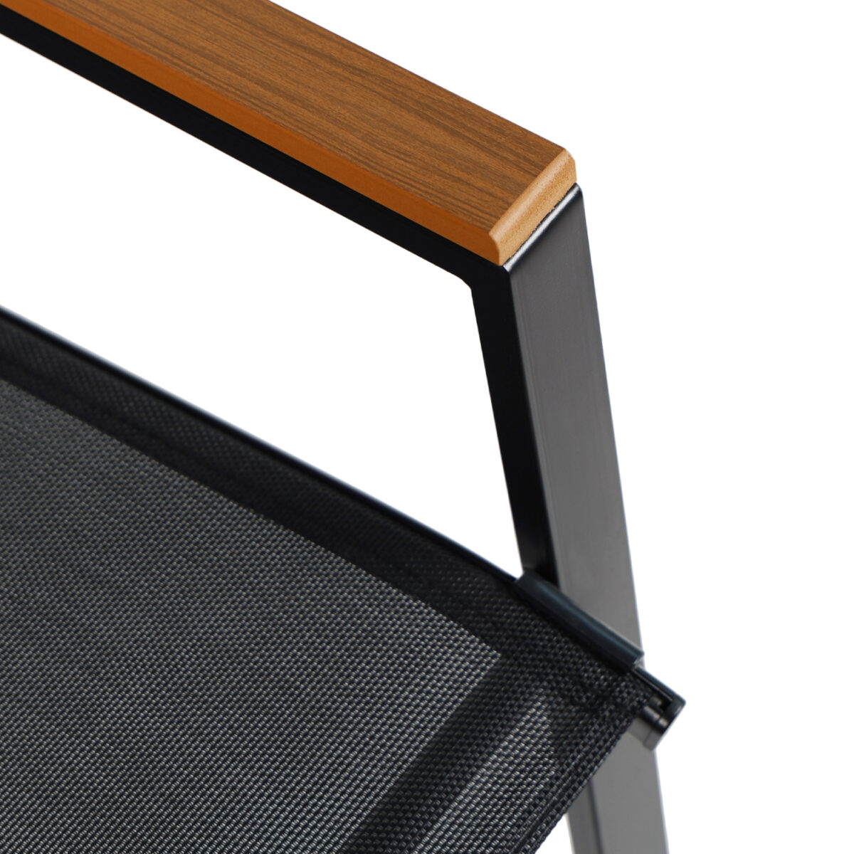 ΠΟΛΥΘΡΟΝΑ ΕΞ.ΧΩΡΟΥ LEONE HM6429.03 ΜΕΤΑΛΛΙΚΗ ΜΑΥΡΗ--TEXTILENE ΜΑΥΡΟ 54x74x91Υεκ - Image 5