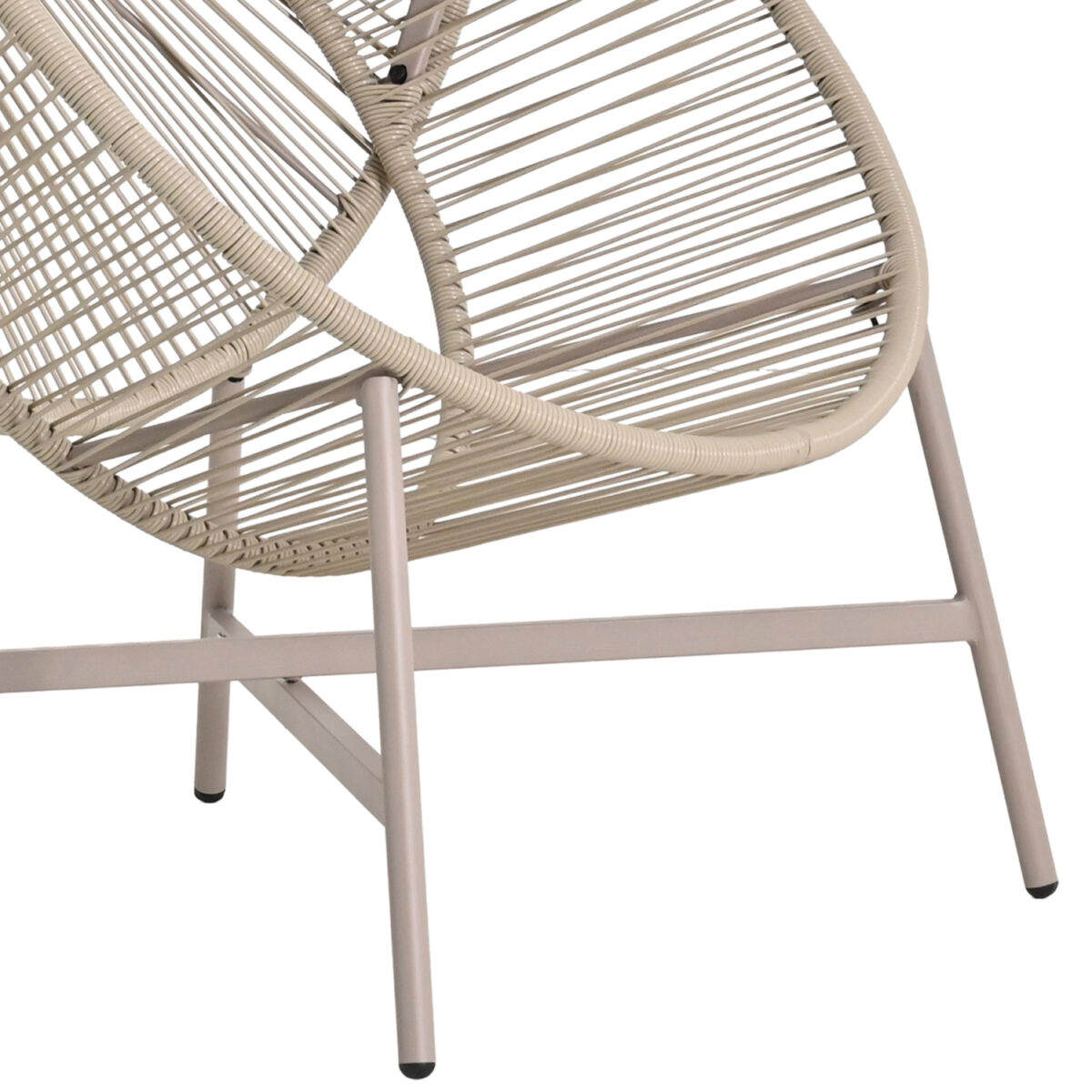 ΠΟΛΥΘΡΟΝΑ-ΦΩΛΙΑ RULER HM6506.02 ΜΟΚΑ ΜΕΤΑΛΛΟ-P.E.RATTAN--ΓΚΡΙ ΜΑΞΙΛΑΡΙΑ 90x85x154Υεκ - Image 8