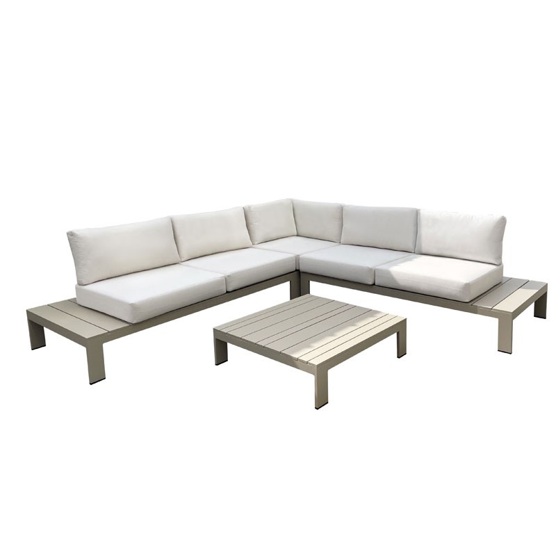 Σετ Καθιστικού Razor 4Τμχ Αλουμινίου