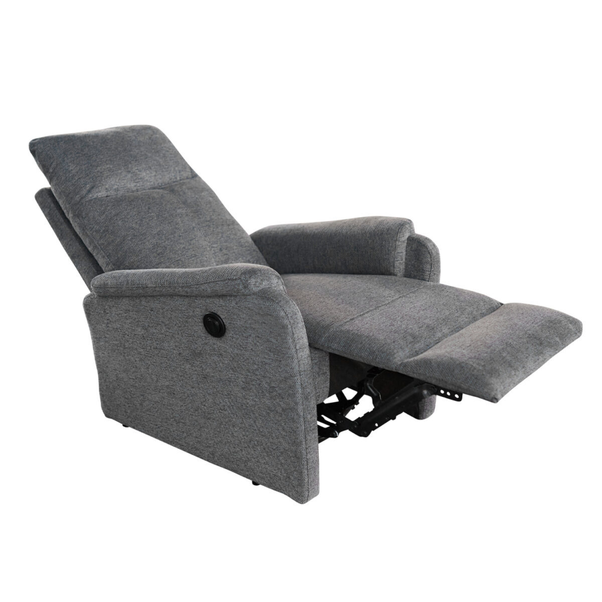 ΣΕΤ ΚΑΝΑΠΕΣ-ΠΟΛΥΘΡΟΝΑ RELAX SYNTHIA HM10736.03 ΓΚΡΙ ΥΦΑΣΜΑ-ΗΛ.ΑΝΑΚΛΙΣΗ [R] - Image 8