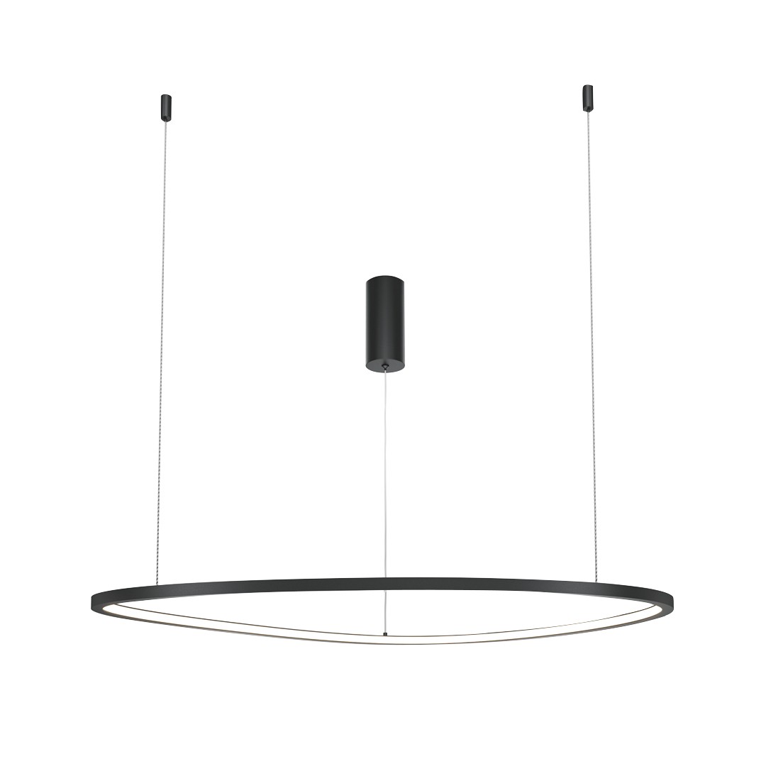 Κρεμαστό Φωτιστικό Venezia Μαύρο 20W