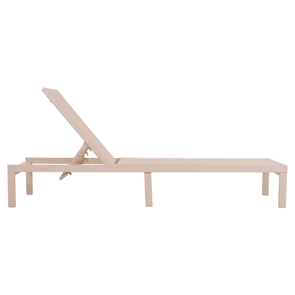 ΞΑΠΛΩΣΤΡΑ ΑΛΟΥΜΙΝΙΟΥ THATCHER HM5983.04 ΣΑΜΠΑΝΙ ΣΚΕΛΕΤΟΣ & TEXTILENE 196,5x64,5x92Υεκ - Image 3