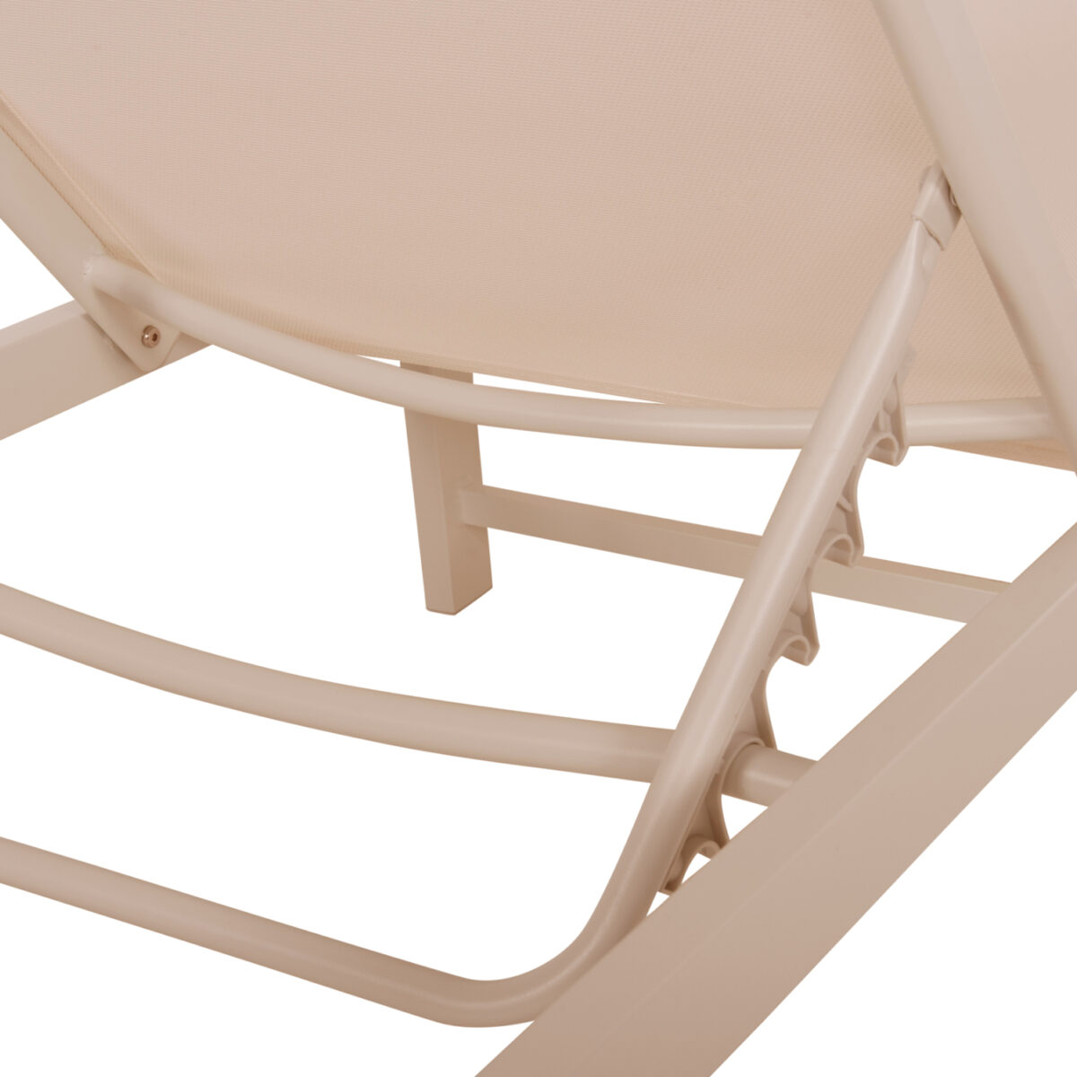 ΞΑΠΛΩΣΤΡΑ ΑΛΟΥΜΙΝΙΟΥ THATCHER HM5983.04 ΣΑΜΠΑΝΙ ΣΚΕΛΕΤΟΣ & TEXTILENE 196,5x64,5x92Υεκ - Image 6