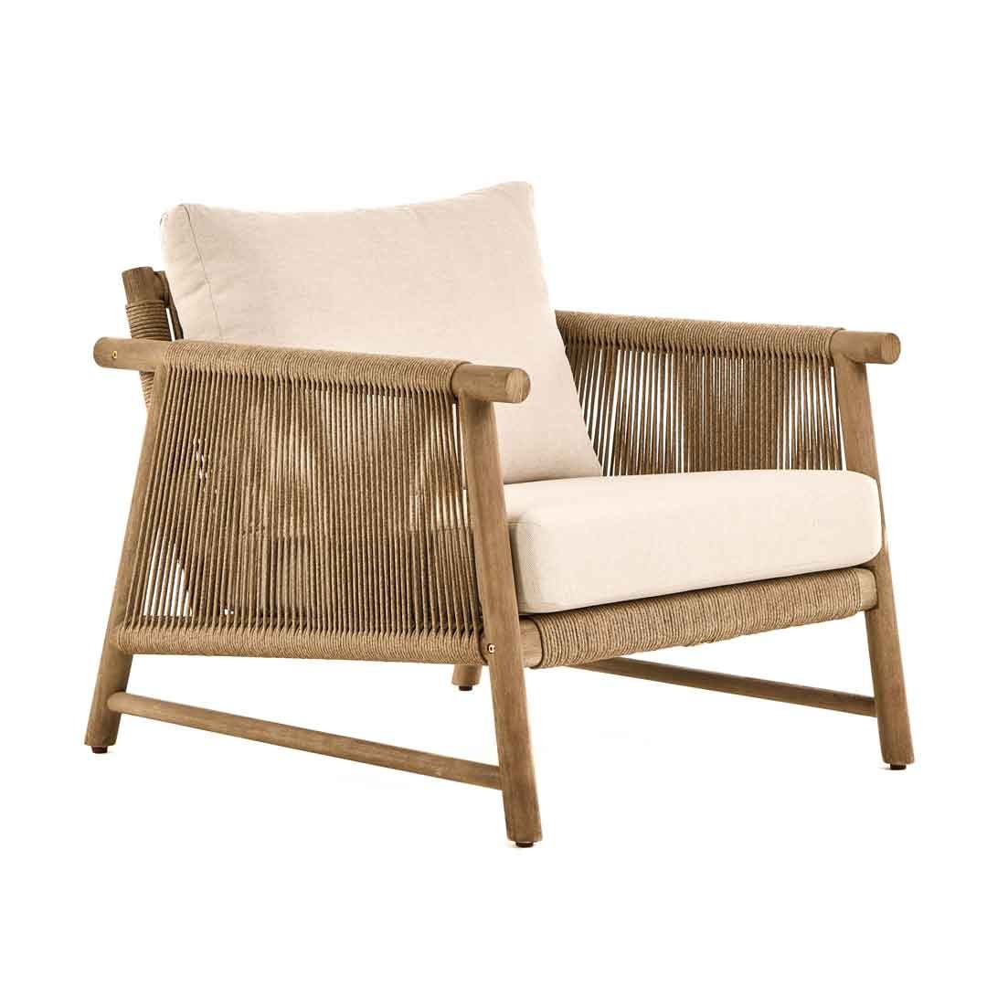 Πολυθρόνα lounge Zulu Ξύλο Ακακίας