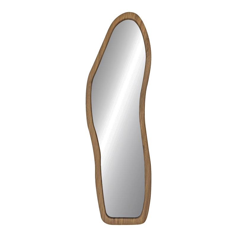 Καθρέπτης Quene  mdf σε φυσική απόχρωση 50x1.5x150εκ