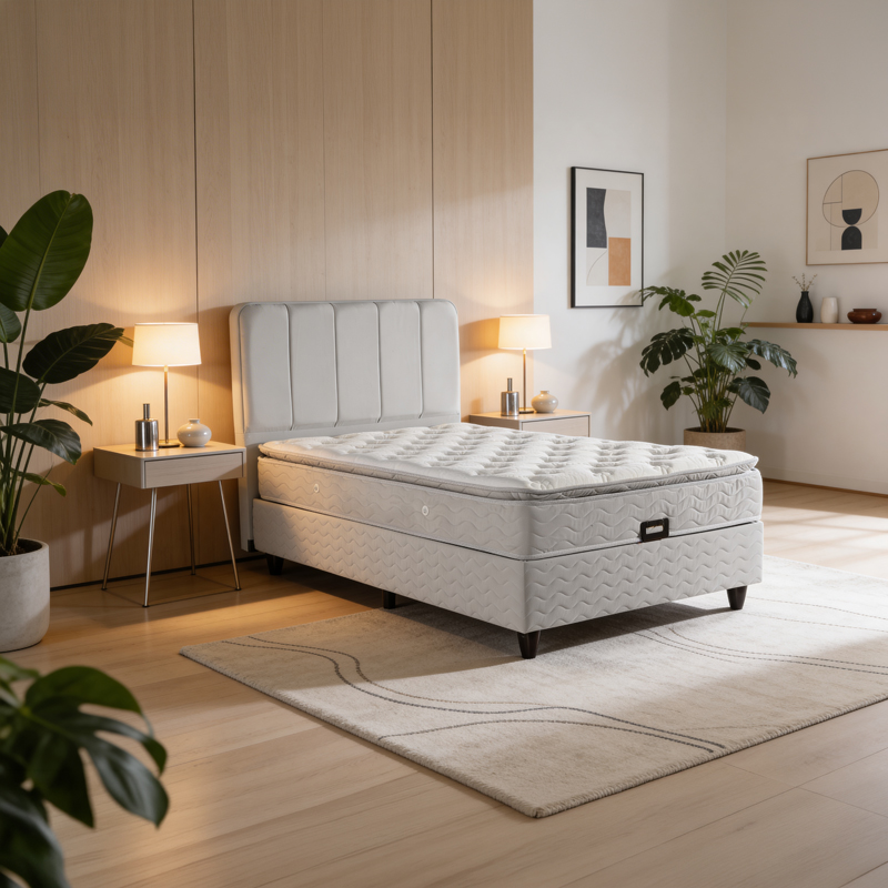 Κρεβάτι μονό Lunda  με αποθηκευτικό χώρο ανθρακί βελούδο 90x200εκ