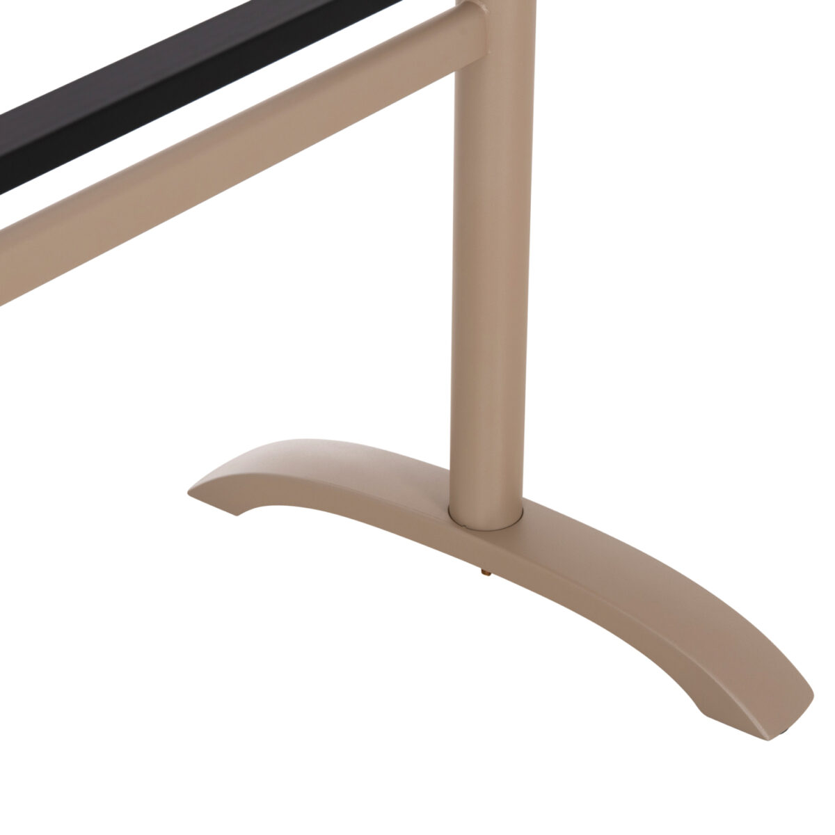 ΒΑΣΗ ΤΡΑΠΕΖΙΟΥ ΑΛΟΥΜΙΝΙΟΥ ΔΙΣΤΗΛΗ HM461.25 CAPPUCINO ΜΕ ΡΕΓΟΥΛΑΤΟΡΟΥΣ 100Χ60Χ73Υεκ. - Image 9