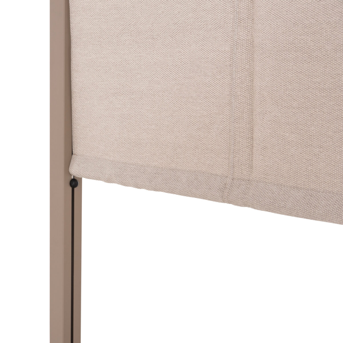 ΔΙΠΛΗ ΞΑΠΛΩΣΤΡΑ ΑΛΟΥΜΙΝΙΟΥ ΠΑΡΑΛΙΑΣ ΜΕ ΣΚΙΑΣΤΡΟ GALLANT HM6097.04 ΚΑΠΟΥΤΣΙΝΟ 2x2x2μ - Image 9