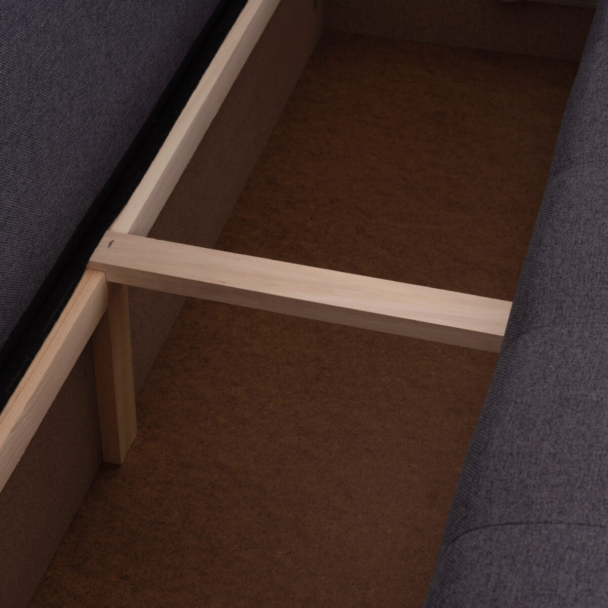 ΓΩΝΙΑΚΟΣ ΚΑΝΑΠΕΣ-ΚΡΕΒΑΤΙ ΜΕ ΑΠΟΘ.ΧΩΡΟ TRENDSTON HM3302.01R ΓΚΡΙ ΥΦΑΣΜΑ 298x177x95Υεκ - Image 10