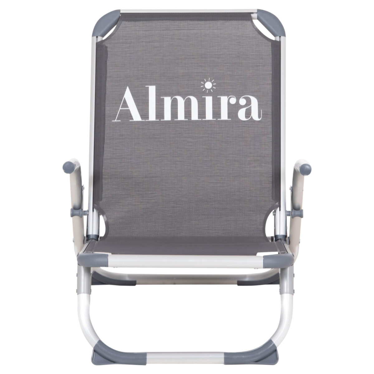 ΚΑΡΕΚΛΑΚΙ ΠΑΡΑΛΙΑΣ ΑΛΟΥΜINIOY ΒΑΡ.ΤΥΠΟΥ ΨΗΛΗ ΠΛΑΤΗ ALMIRA HM5053.10 ΓΚΡΙ 55x71x66Υεκ - Image 3