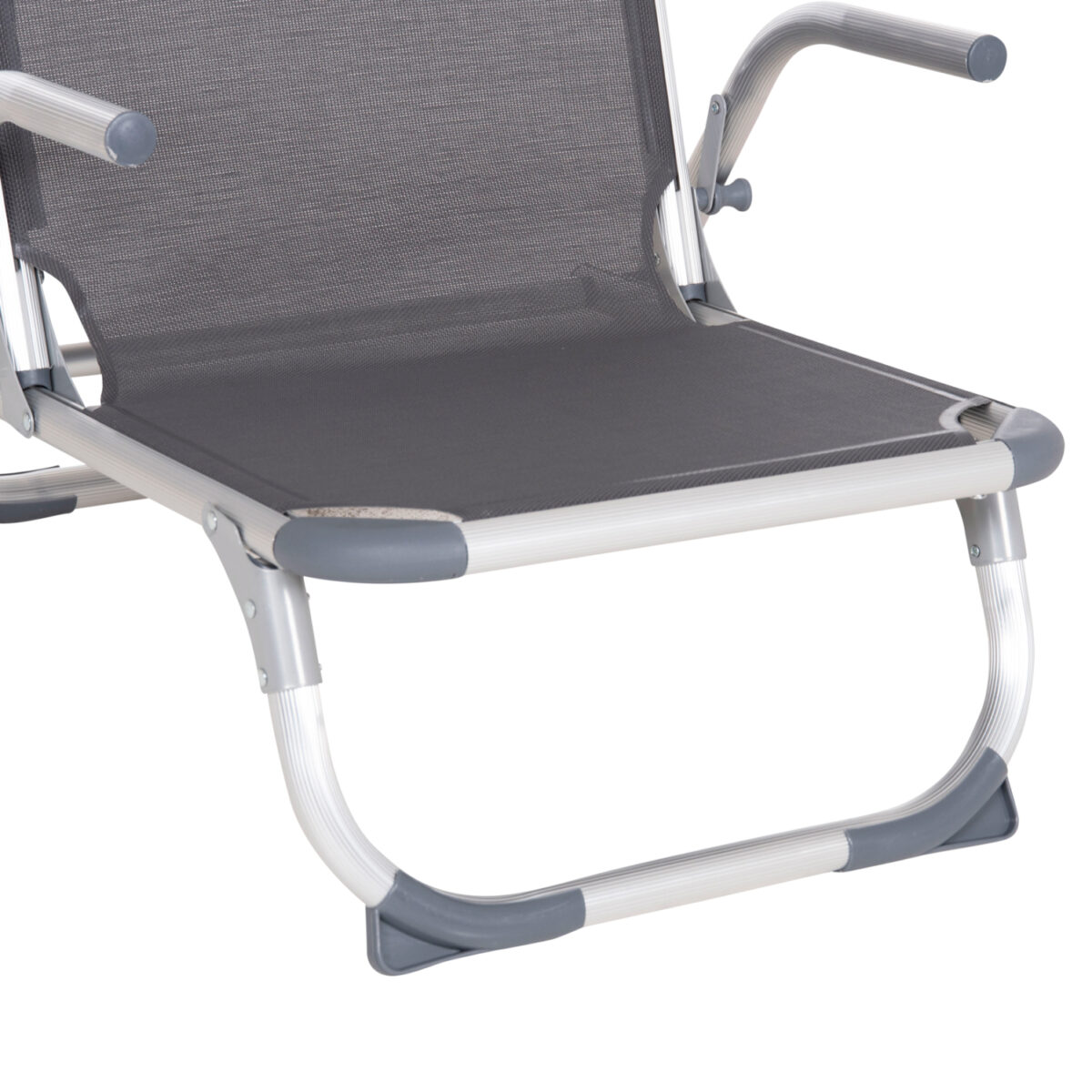 ΚΑΡΕΚΛΑΚΙ ΠΑΡΑΛΙΑΣ ΑΛΟΥΜINIOY ΒΑΡ.ΤΥΠΟΥ ΨΗΛΗ ΠΛΑΤΗ ALMIRA HM5053.10 ΓΚΡΙ 55x71x66Υεκ - Image 8