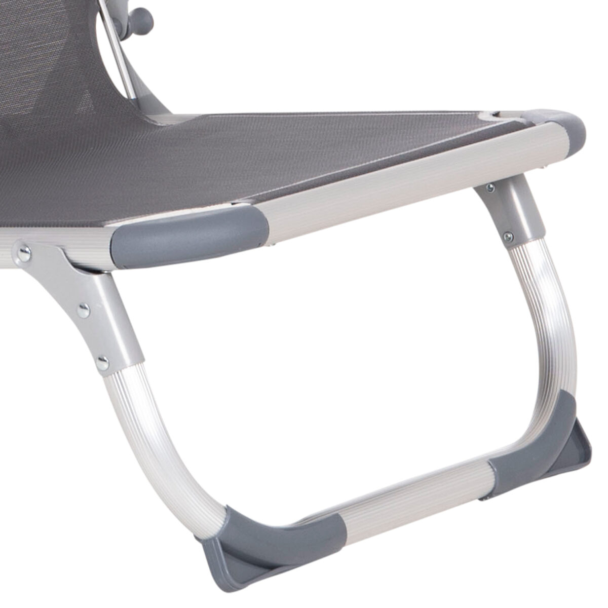 ΚΑΡΕΚΛΑΚΙ ΠΑΡΑΛΙΑΣ ΑΛΟΥΜINIOY ΒΑΡ.ΤΥΠΟΥ ΨΗΛΗ ΠΛΑΤΗ ALMIRA HM5053.10 ΓΚΡΙ 55x71x66Υεκ - Image 10