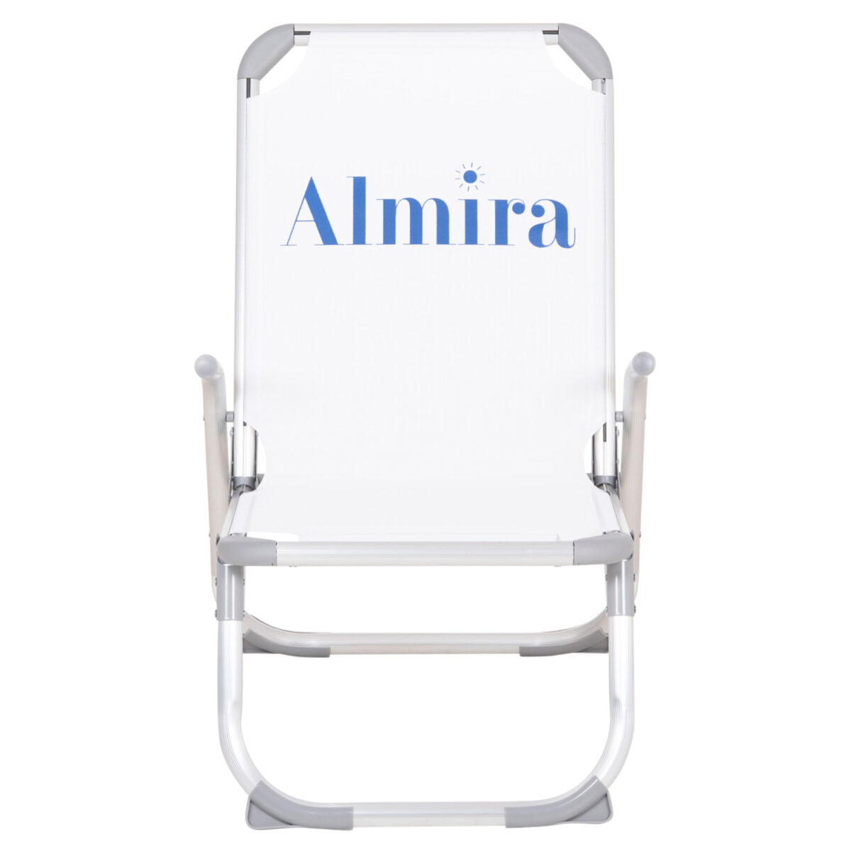 ΚΑΡΕΚΛΑΚΙ ΠΑΡΑΛΙΑΣ ΑΛΟΥΜΙΝΙΟΥ ΒΑΡ.ΤΥΠΟΥ ΥΠΕΡΥΨΩΜΕΝΟ ALMIRA HM6431.03 ΛΕΥΚΟ 53x68x80Υεκ - Image 3