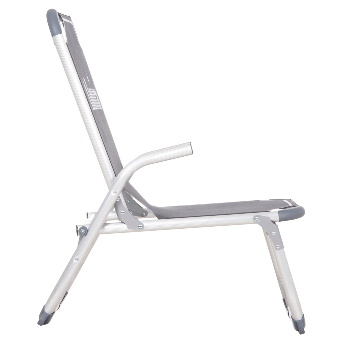 ΚΑΡΕΚΛΑΚΙ ΠΑΡΑΛΙΑΣ ΑΛΟΥΜΙΝΙΟΥ ΒΑΡ.ΤΥΠΟΥ ΥΠΕΡΥΨΩΜΕΝΟ ALMIRA HM6431.10 ΓΚΡΙ 53x68x80Υεκ - Image 4