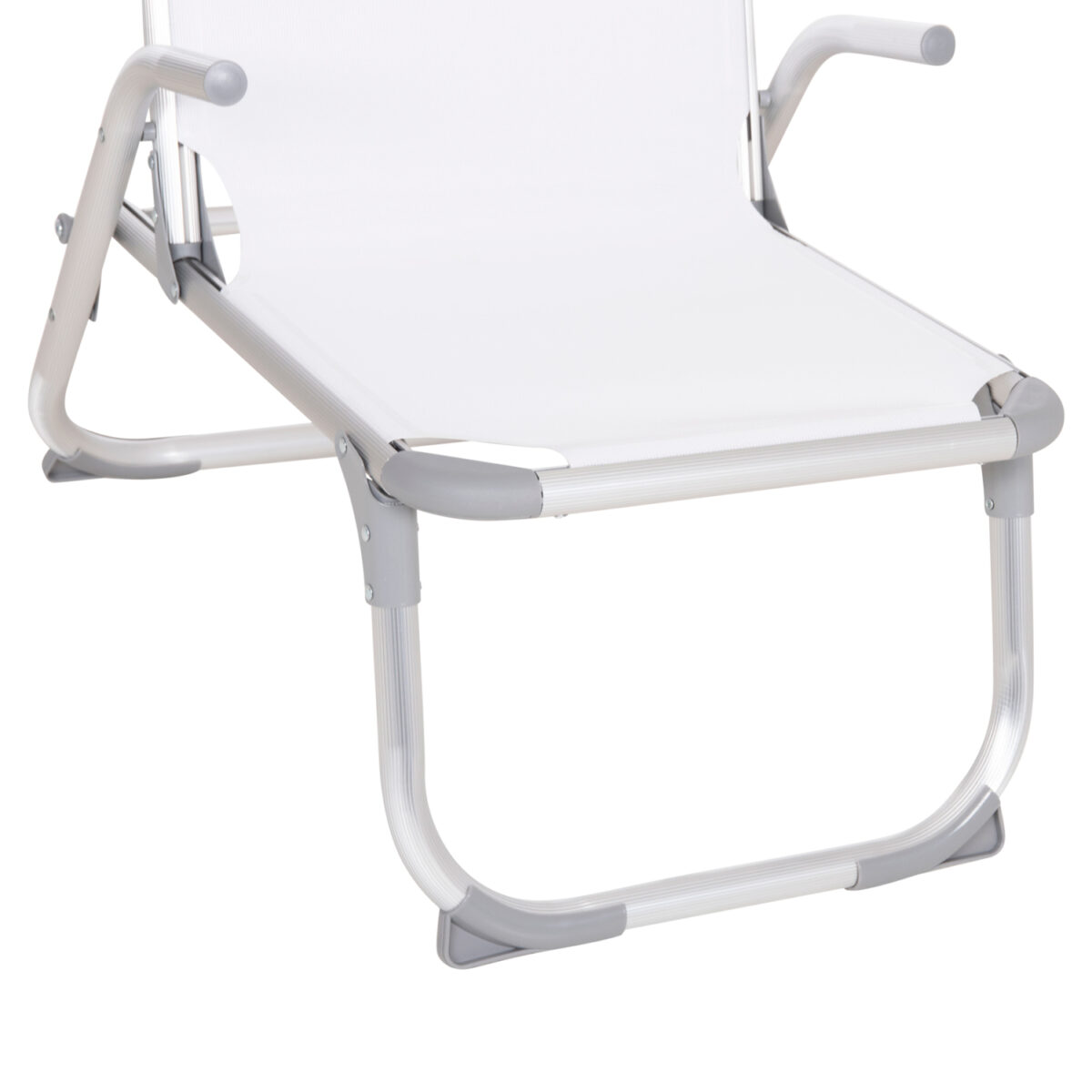 ΚΑΡΕΚΛΑΚΙ ΠΑΡΑΛΙΑΣ ΑΛΟΥΜΙΝΙΟΥ ΒΑΡ.ΤΥΠΟΥ ΥΠΕΡΥΨΩΜΕΝΟ ALMIRA HM6431.03 ΛΕΥΚΟ 53x68x80Υεκ - Image 9