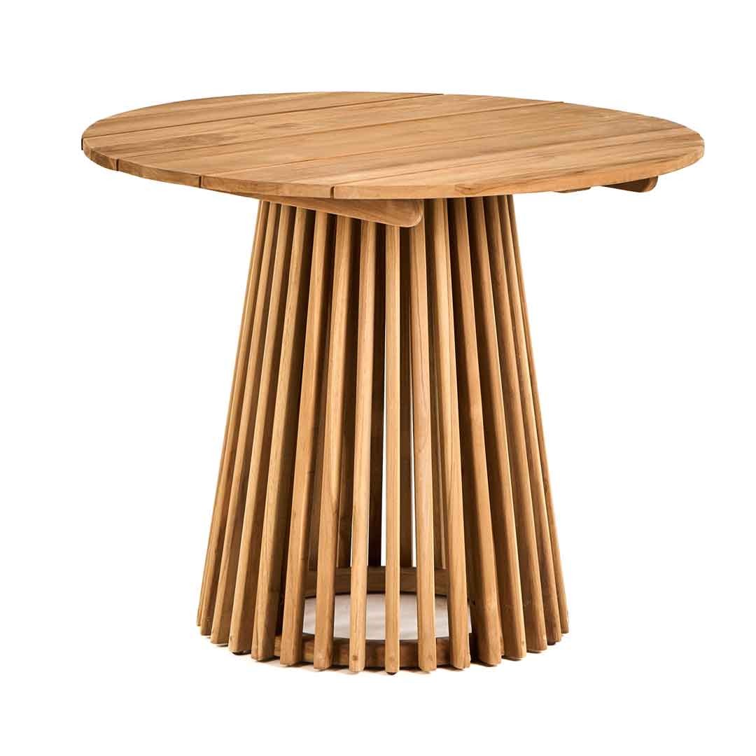 Τραπέζι Στρογγυλό Maria Ø90 εκ. Teak
