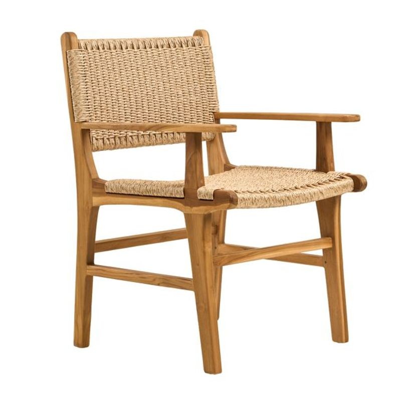 Καρέκλα Πολυθρόνα Napoli Ξύλο Τeak