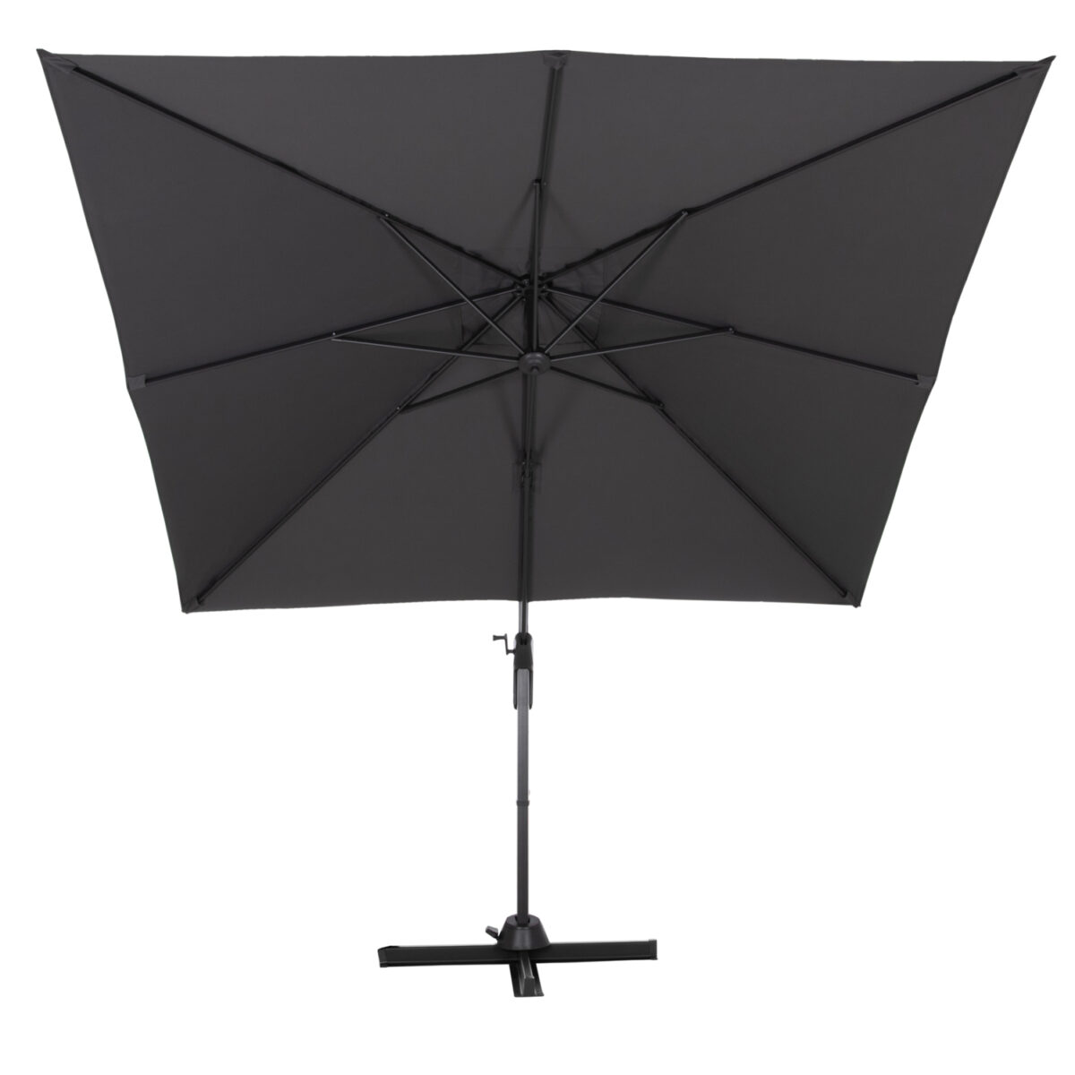 ΟΜΠΡΕΛΑ ΠΙΣΙΝΑΣ JAVANTE HM6623.01 ΓΚΡΙ ΑΛΟΥΜΙΝΙΟ & ΣΚΙΑΣΤΡΟ 2.7x2.7x2.7Yμ - Image 3