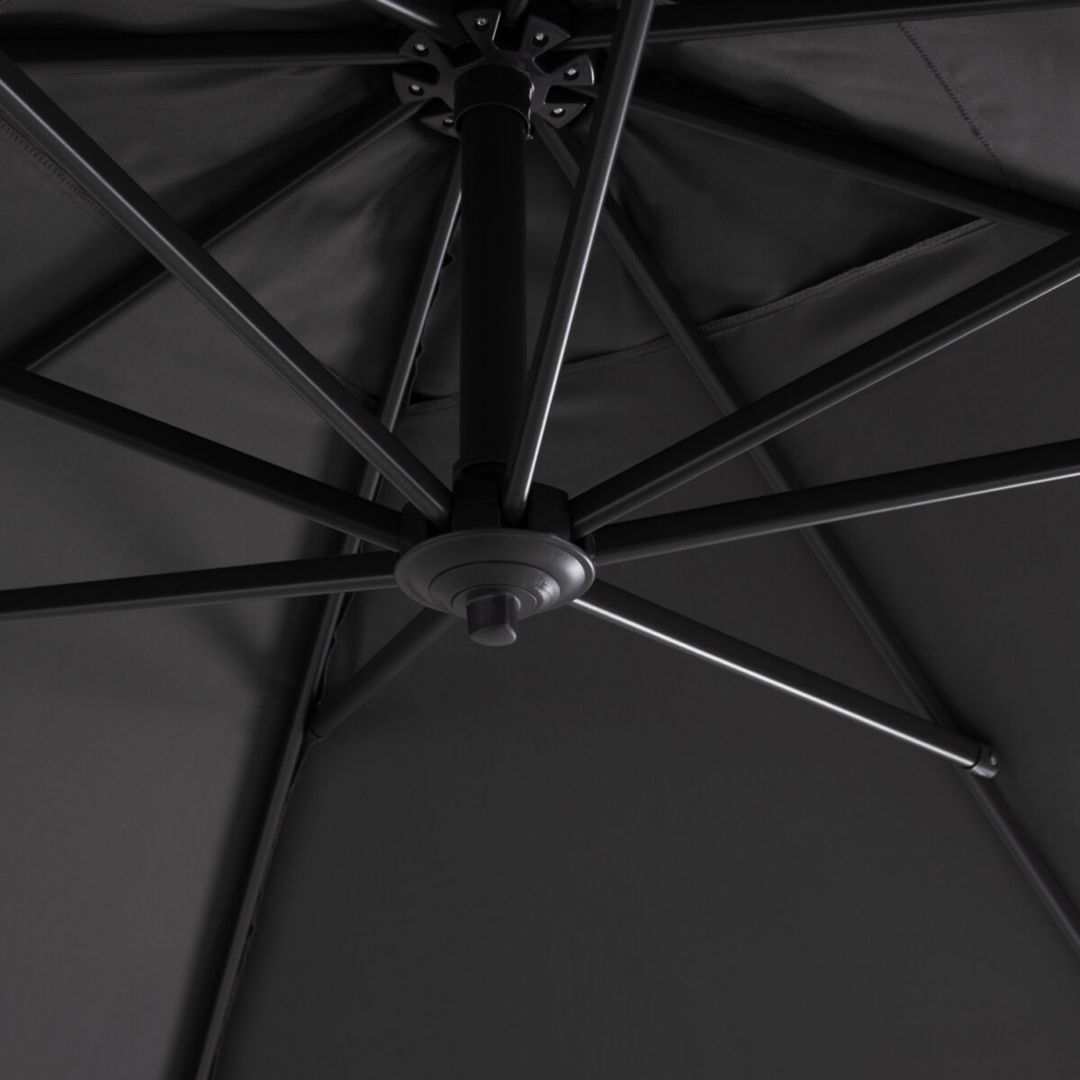 ΟΜΠΡΕΛΑ ΠΙΣΙΝΑΣ JAVANTE HM6623.01 ΓΚΡΙ ΑΛΟΥΜΙΝΙΟ & ΣΚΙΑΣΤΡΟ 2.7x2.7x2.7Yμ - Image 8