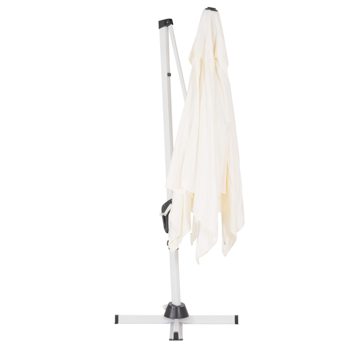 ΟΜΠΡΕΛΑ ΠΙΣΙΝΑΣ JAVANTE HM6623.02 ΛΕΥΚΟ ΑΛΟΥΜΙΝΙΟ & ΣΚΙΑΣΤΡΟ 2.7x2.7x2.7Yμ - Image 6