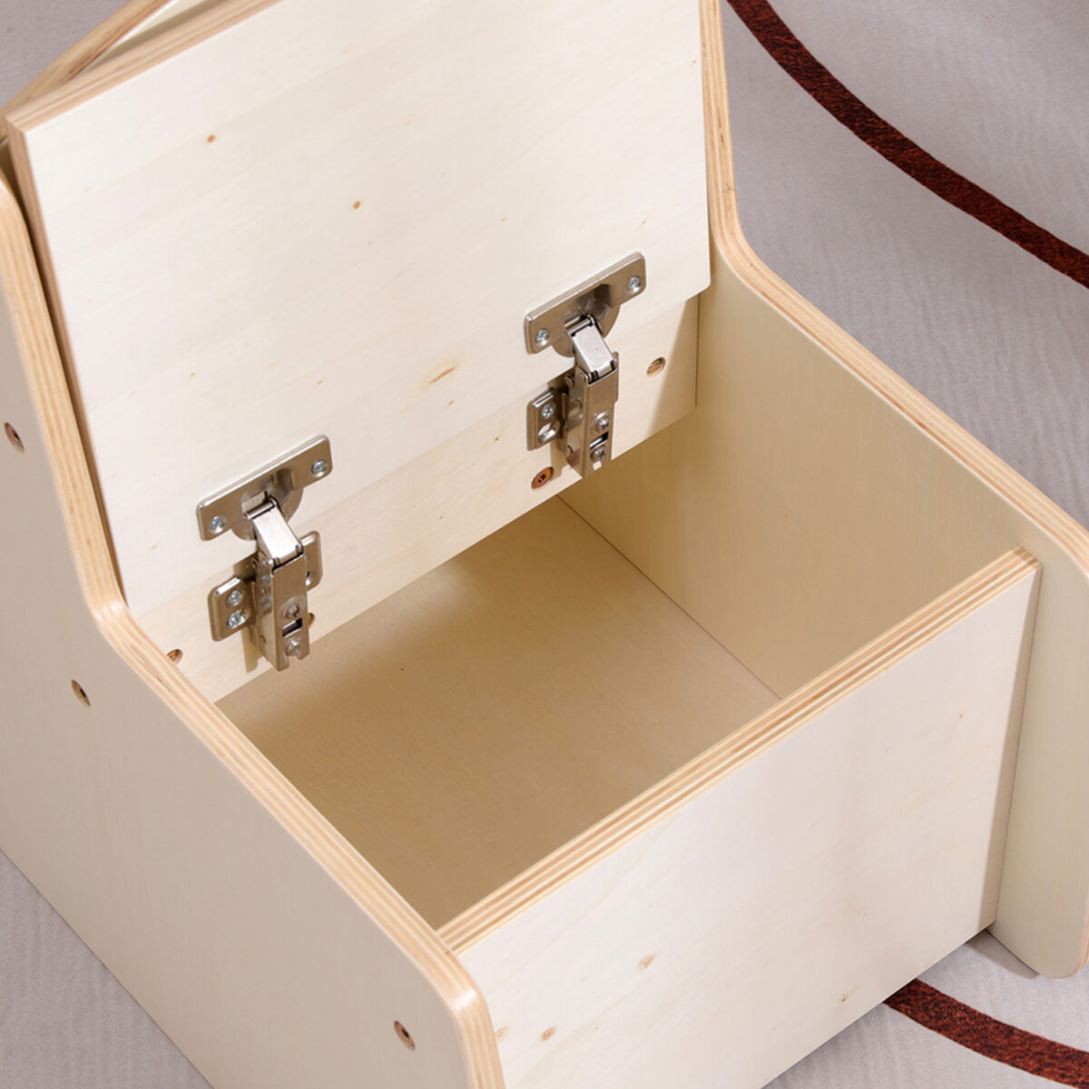 ΠΑΙΔΙΚΟ ΚΑΡΕΚΛΑΚΙ ΜΕ ΑΠΟΘ.ΧΩΡΟ RICKI HM18343.01 ΚΟΝΤΡΑΠΛΑΚΕ/MDF ΦΥΣΙΚΟ 33x43x47Υεκ - Image 6