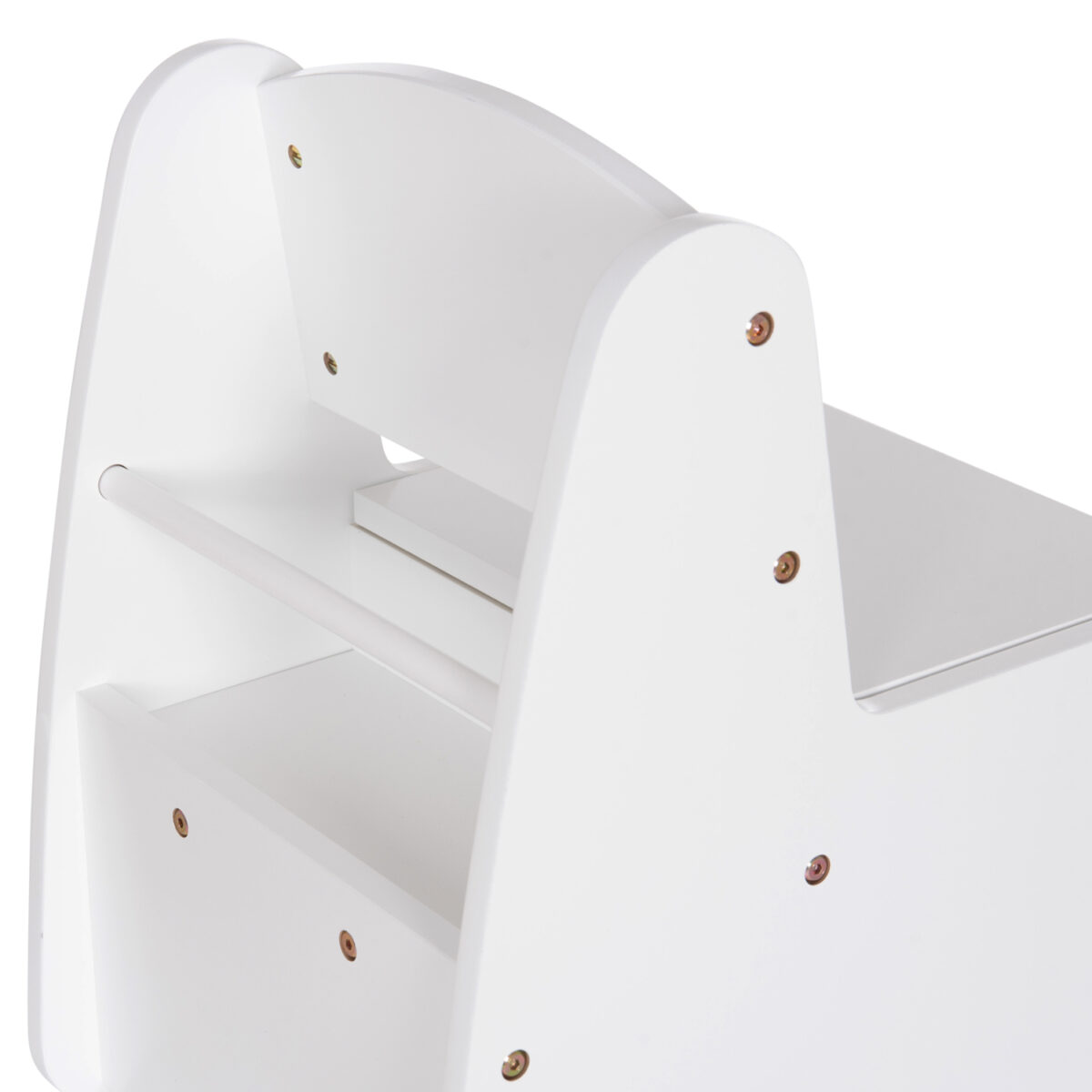 ΠΑΙΔΙΚΟ ΚΑΡΕΚΛΑΚΙ ΜΕ ΑΠΟΘ.ΧΩΡΟ RICKI HM18343.03 ΚΟΝΤΡΑΠΛΑΚΕ/MDF ΛΕΥΚΟ 33x43x47Υεκ - Image 10