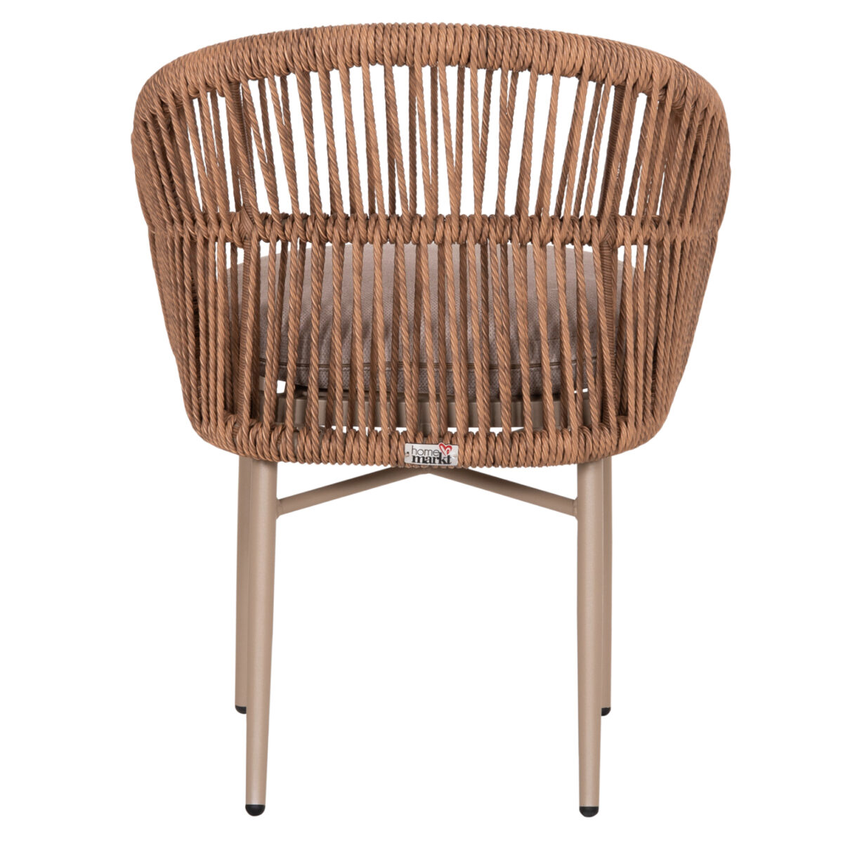 ΠΟΛΥΘΡΟΝΑ ΑΛΟΥΜΙΝΙΟΥ ORIN HM6265.03 ΚΑΠΟΥΤΣΙΝΟ- P.E.RATTAN ΣΕ ΦΥΣΙΚΟ 58x61x75Υεκ. - Image 6