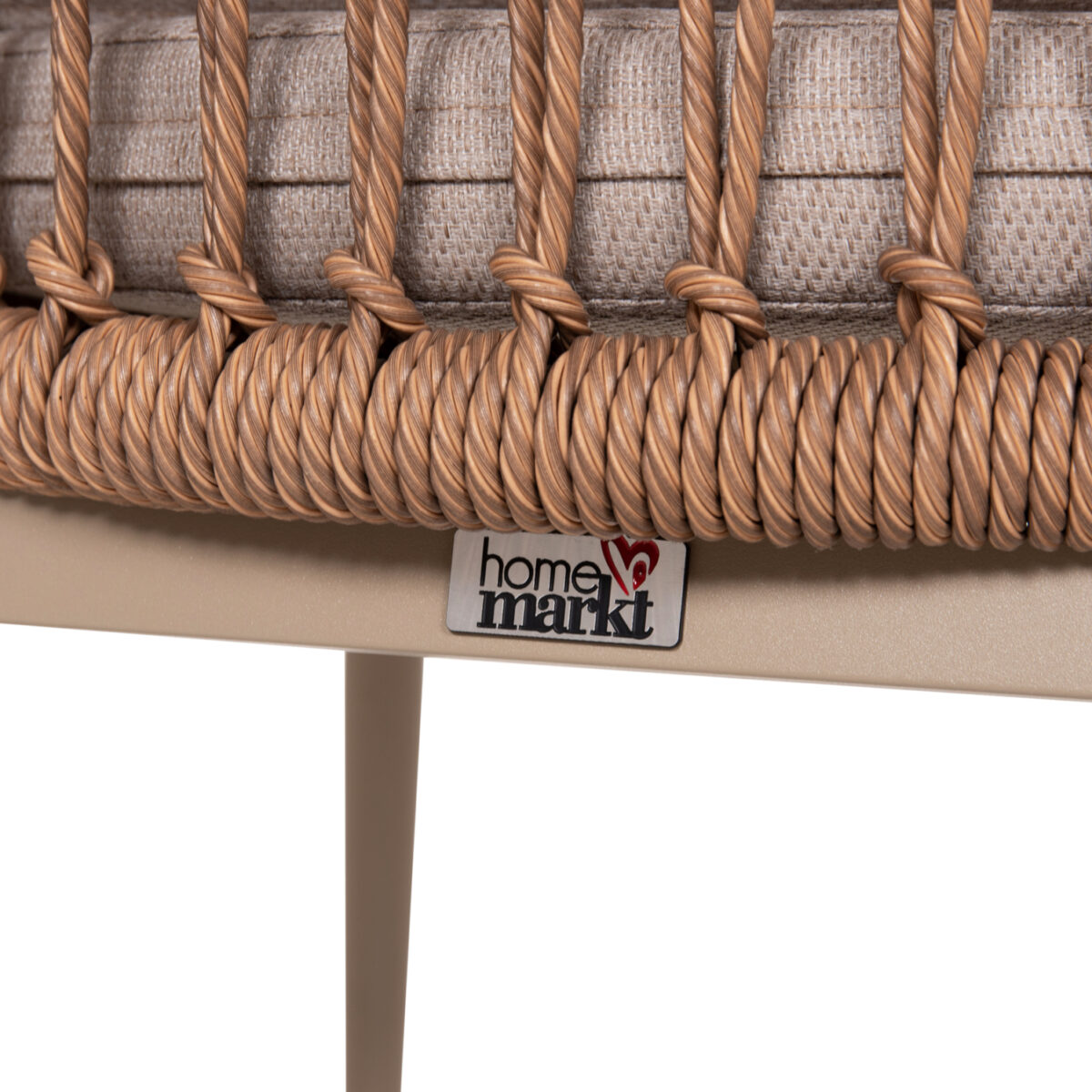 ΠΟΛΥΘΡΟΝΑ ΑΛΟΥΜΙΝΙΟΥ GALDIN HM6272.03 ΚΑΠΟΥΤΣΙΝΟ-P.E.RATTAN-ΜΠΕΖ ΥΦΑΣΜΑ 65x60x76Υεκ - Image 10