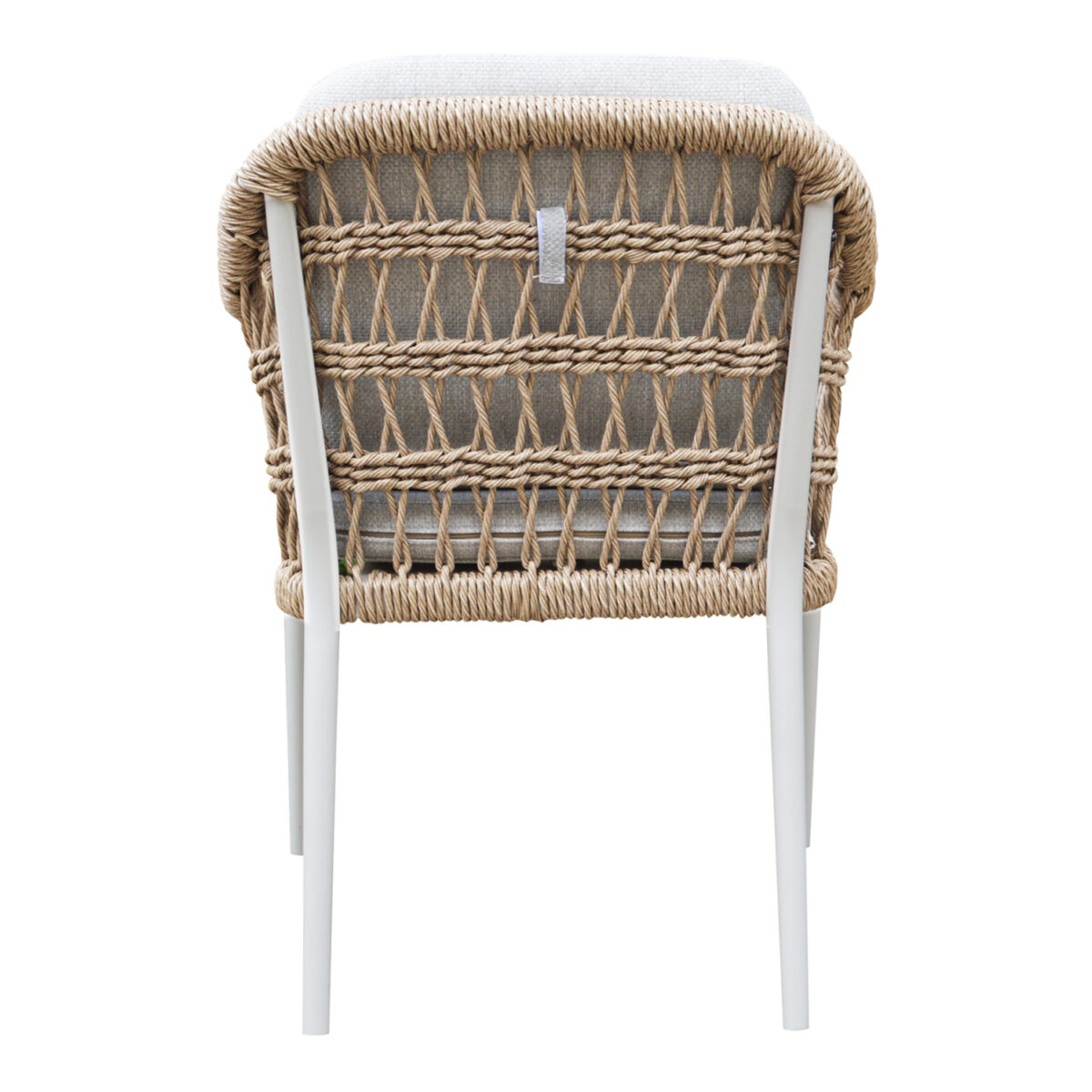 ΠΟΛΥΘΡΟΝΑ BOXER HM6556.02 ΑΛΟΥΜΙΝΙΟ & ΜΑΞΙΛΑΡΙΑ ΜΠΕΖ-TWIST WICKER 61x59x78,5Yεκ - Image 3