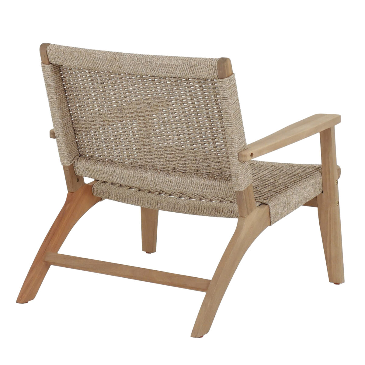 ΠΟΛΥΘΡΟΝΑ LOUNGE MONTER HM6241.01 ΞΥΛΟ ΑΚΑΚΙΑΣ ΦΥΣΙΚΟ-ΣΧΟΙΝΙ ΜΠΕΖ 78x62x67Υεκ - Image 4
