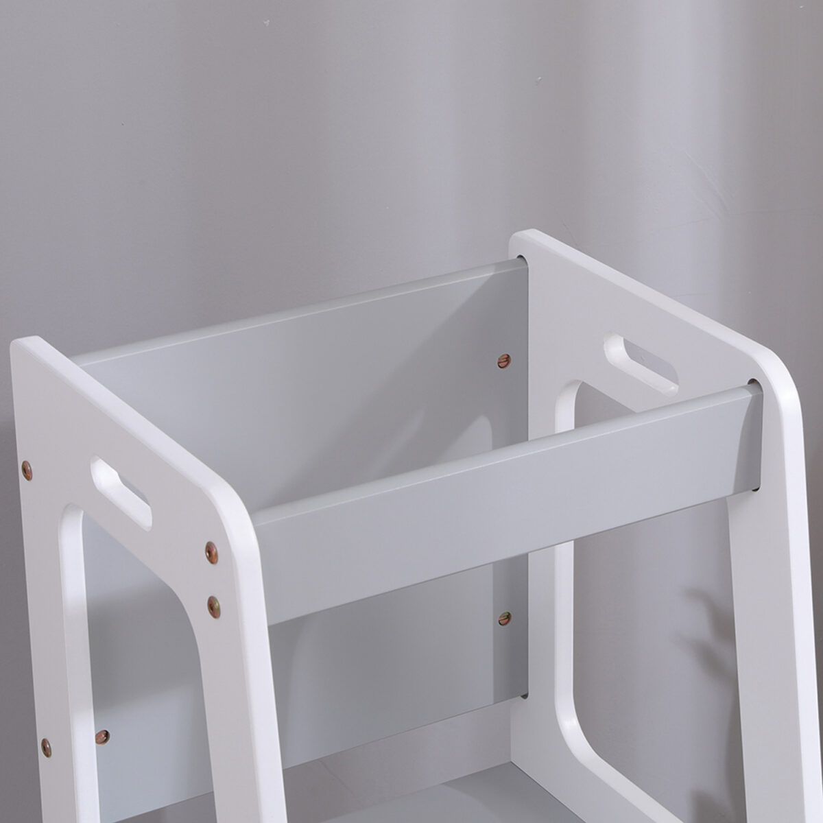 ΠΥΡΓΟΣ ΕΚΜΑΘΗΣΗΣ ΜΕ ΠΙΝΑΚΑ RICKI HM18345.03 ΞΥΛΟ ΠΕΥΚΟΥ ΛΕΥΚΟ/ΓΚΡΙ 37x40x84Υεκ - Image 7