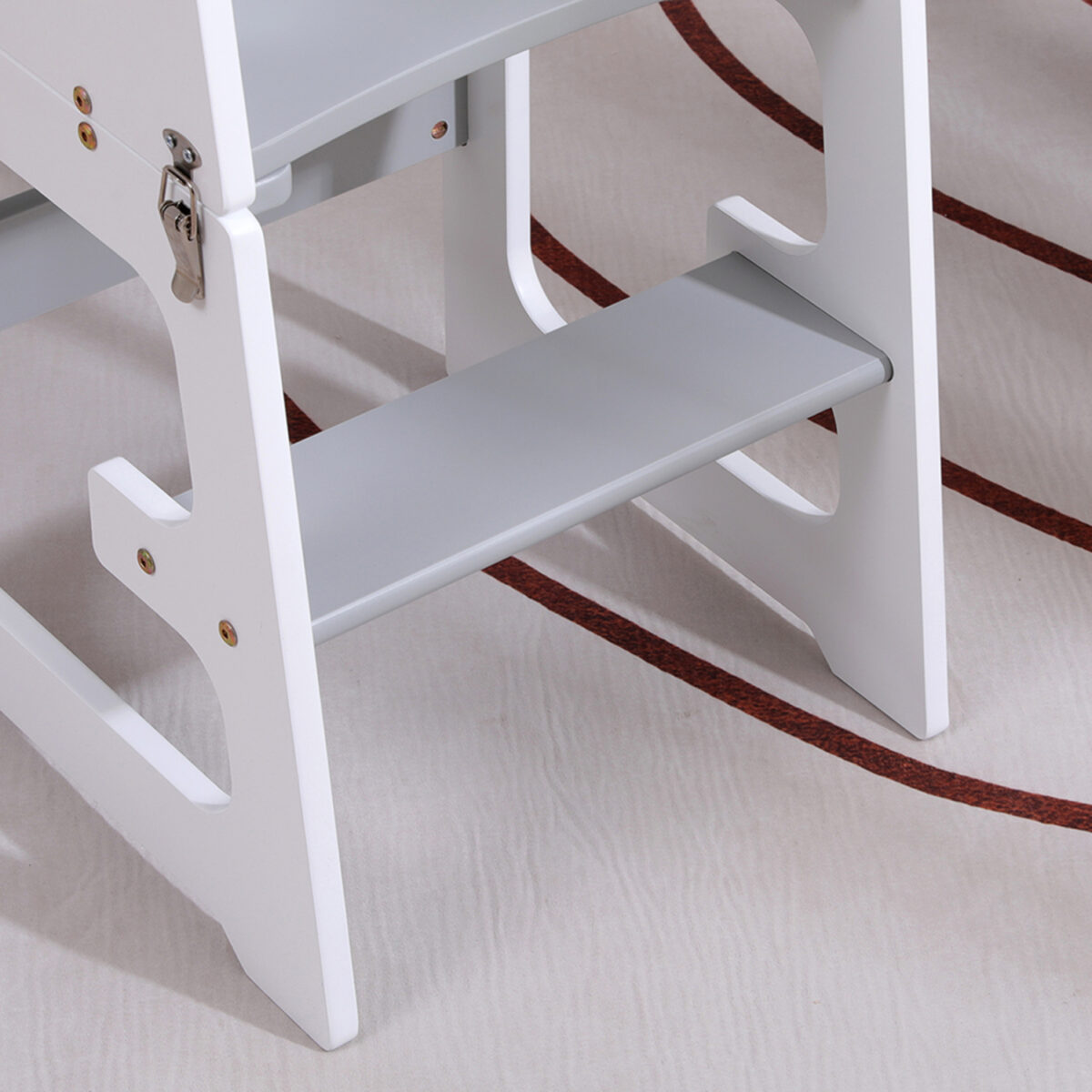 ΠΥΡΓΟΣ ΕΚΜΑΘΗΣΗΣ ΜΕ ΠΙΝΑΚΑ RICKI HM18345.03 ΞΥΛΟ ΠΕΥΚΟΥ ΛΕΥΚΟ/ΓΚΡΙ 37x40x84Υεκ - Image 10