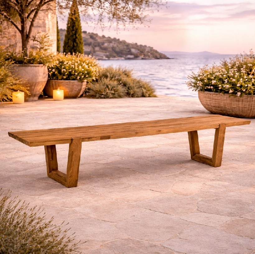 Παγκάκι Riftan Ξύλο Teak  200cm