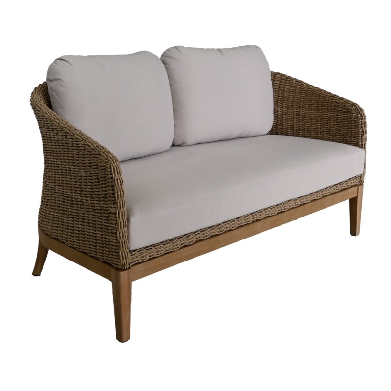 Διθέσιος Καναπές Sevilla Ξύλο Ακακίας