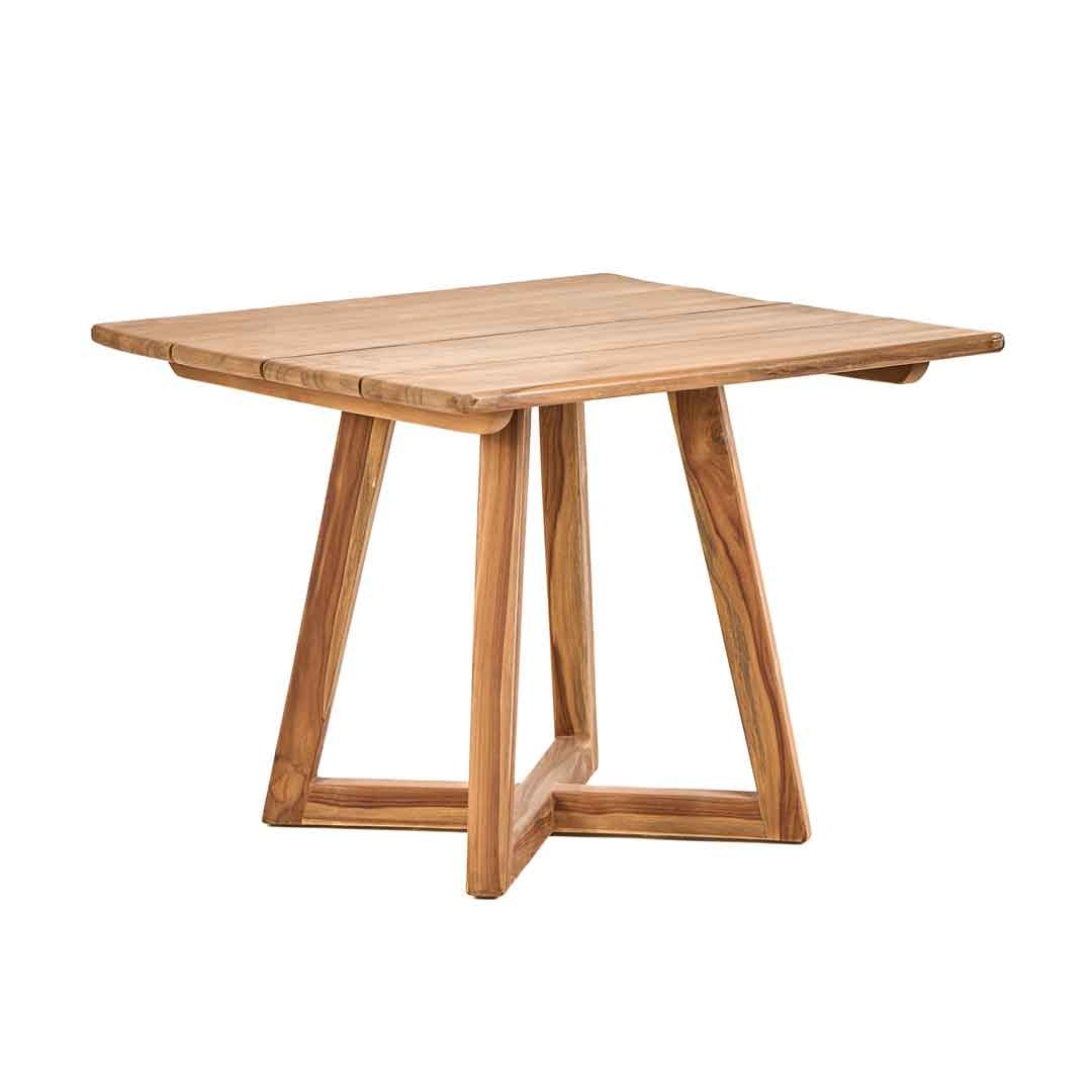 Τραπέζι Τετράγωνο Teak 100 x 100 εκ.