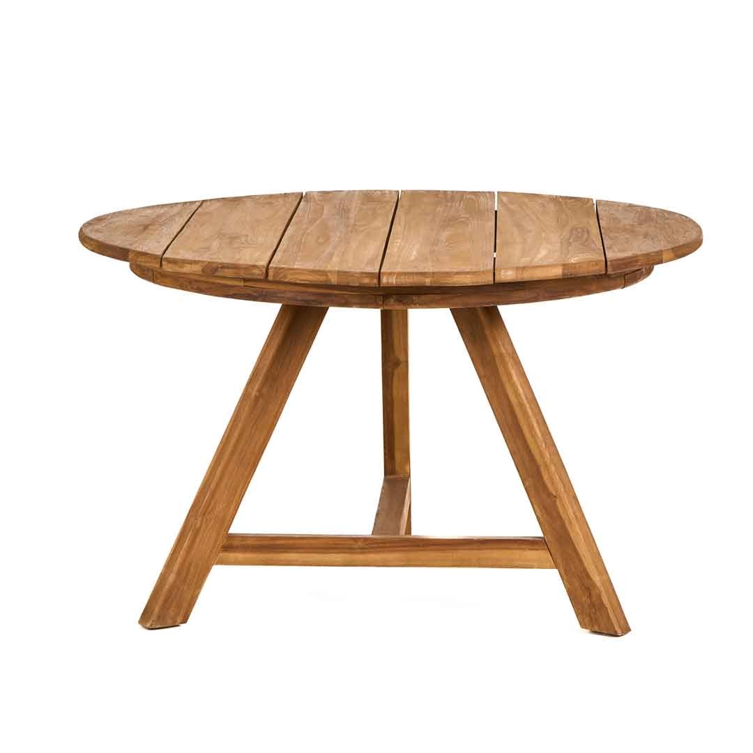 Τραπέζι Στρογγυλό Ø130 εκ.Teak