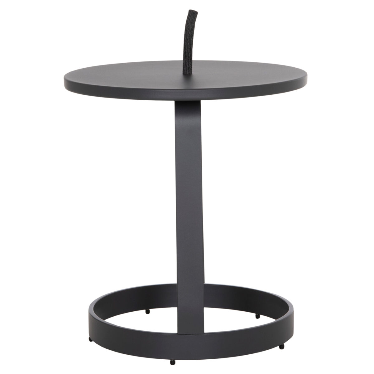 ΤΡΑΠΕΖΙ ΒΟΗΘΗΤΙΚΟ ΕΞ.ΧΩΡΟΥ MINO HM6432.01 ΑΛΟΥΜΙΝΙΟ & ΣΧΟΙΝΙ ΓΚΡΙ Φ47x53Υεκ - Image 4