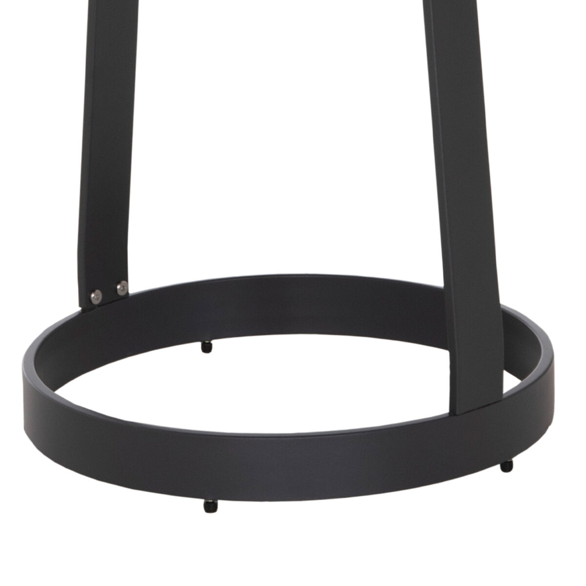 ΤΡΑΠΕΖΙ ΒΟΗΘΗΤΙΚΟ ΕΞ.ΧΩΡΟΥ MINO HM6432.01 ΑΛΟΥΜΙΝΙΟ & ΣΧΟΙΝΙ ΓΚΡΙ Φ47x53Υεκ - Image 9