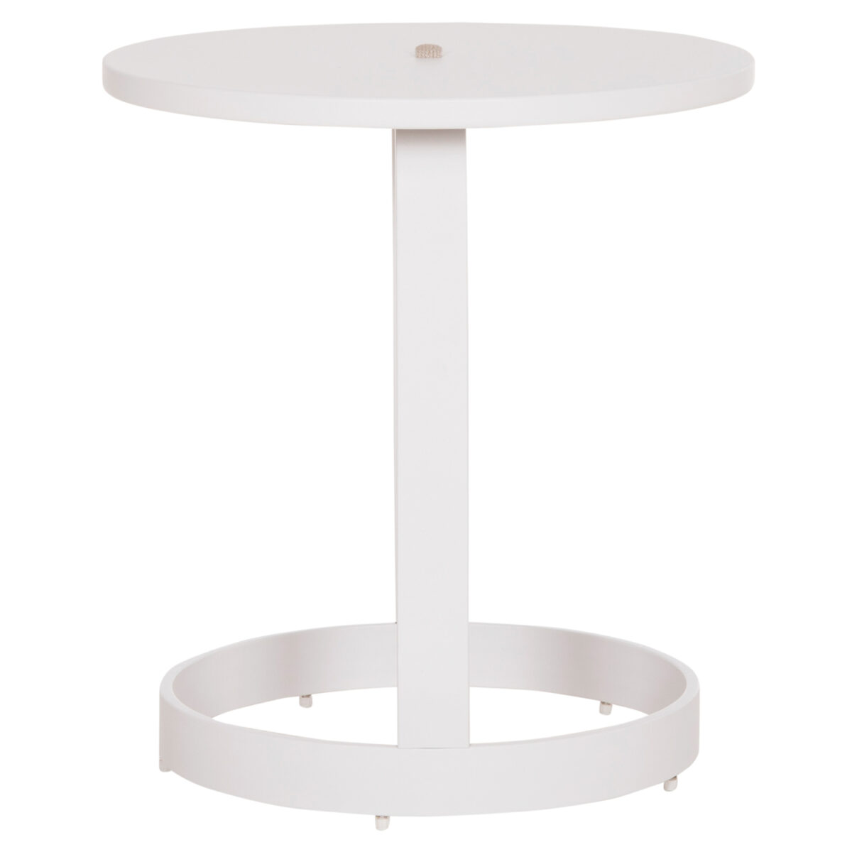 ΤΡΑΠΕΖΙ ΒΟΗΘΗΤΙΚΟ ΕΞ.ΧΩΡΟΥ MINO HM6432.02 ΑΛΟΥΜΙΝΙΟ ΛΕΥΚΟ & ΣΧΟΙΝΙ ΜΠΕΖ Φ47x53Υεκ - Image 5