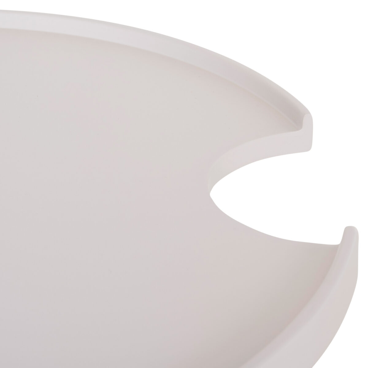 ΤΡΑΠΕΖΙ ΜΕΣΗΣ ΣΤΡΟΓΓΥΛΟ ΕΞ.ΧΩΡΟΥ TEROC HM6434.02 ΑΛΟΥΜΙΝΙΟ ΛΕΥΚΟ Φ70x44Υεκ - Image 8