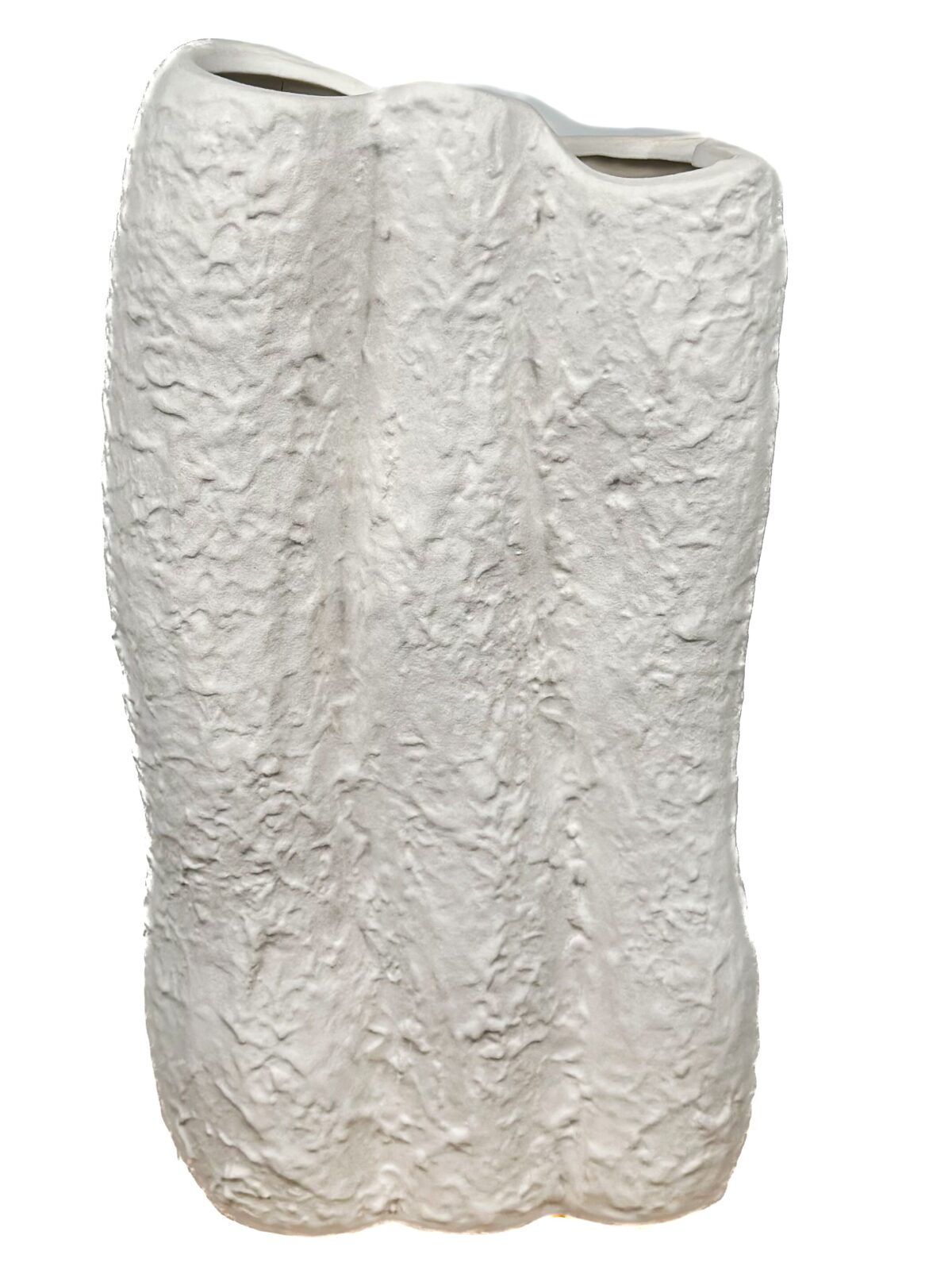 Κεραμικό Βάζο 16Χ7,5Χ31 cm 2 Χρώματα Λευκό - Image 2