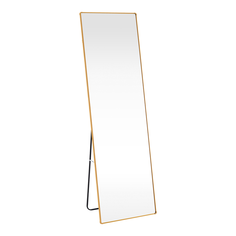 Καθρέπτης Moira  αλουμίνιο χρυσό 50x28x160εκ