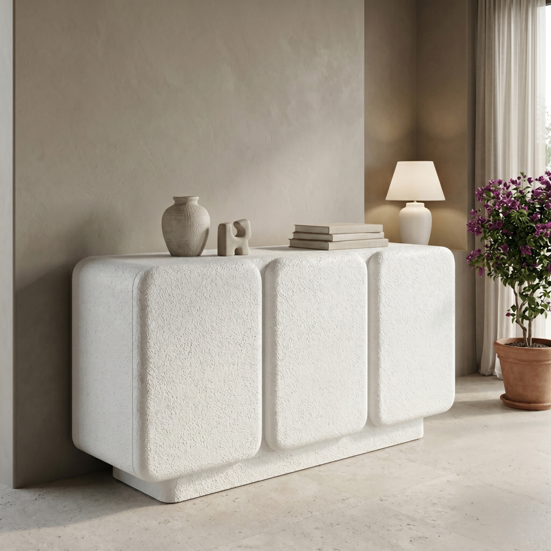 Μπουφές Kooldio  mdf λευκό 120x37.5x69εκ
