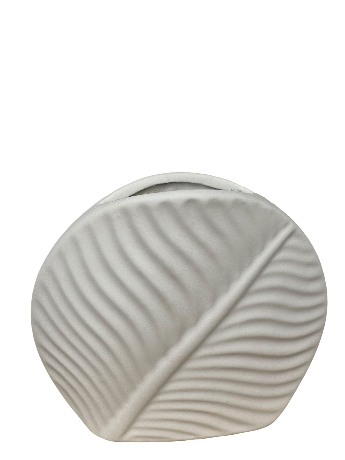 Κεραμικό Βάζο 7Χ3,5Χ13,5 cm Λευκό - Image 2