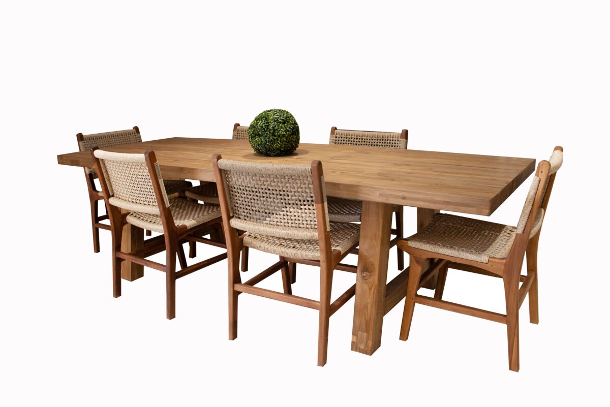 Τραπέζι Alice 220cm Ξύλου Teak - Image 2