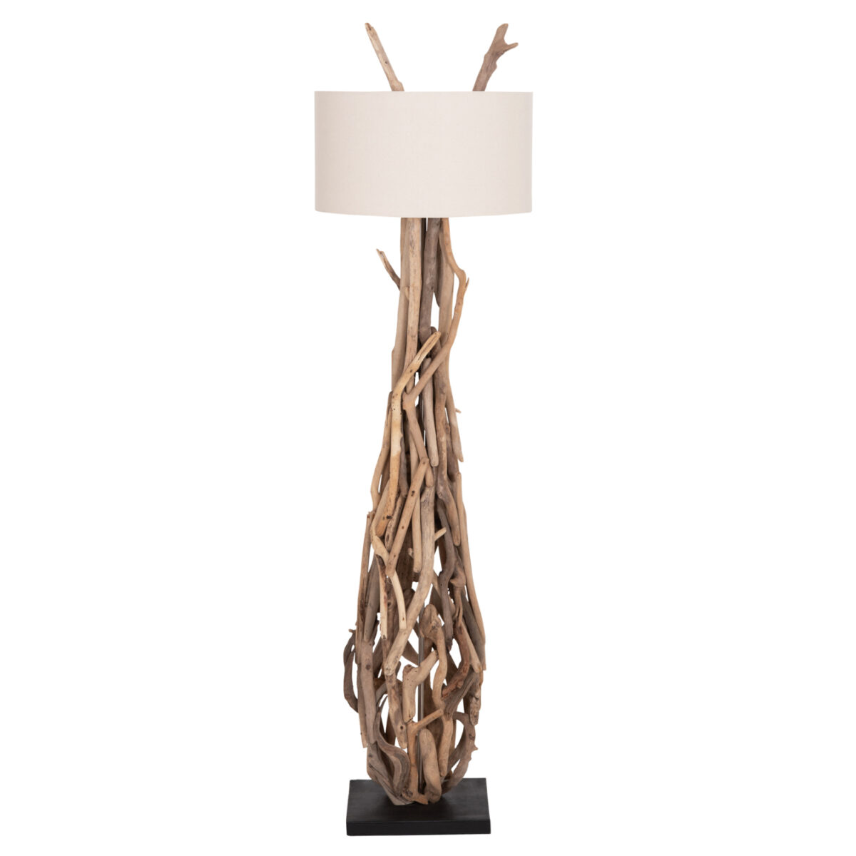 ΔΙΑΚΟΣΜΗΤΙΚΟ ΦΩΤΙΣΤΙΚΟ ΔΑΠΕΔΟΥ ALTAR HM4872 DRIFTWOOD--ΛΕΥΚΟ PVC Φ44.5x167Υεκ. - Image 3