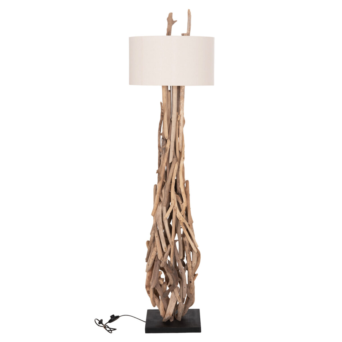 ΔΙΑΚΟΣΜΗΤΙΚΟ ΦΩΤΙΣΤΙΚΟ ΔΑΠΕΔΟΥ ALTAR HM4872 DRIFTWOOD--ΛΕΥΚΟ PVC Φ44.5x167Υεκ. - Image 7
