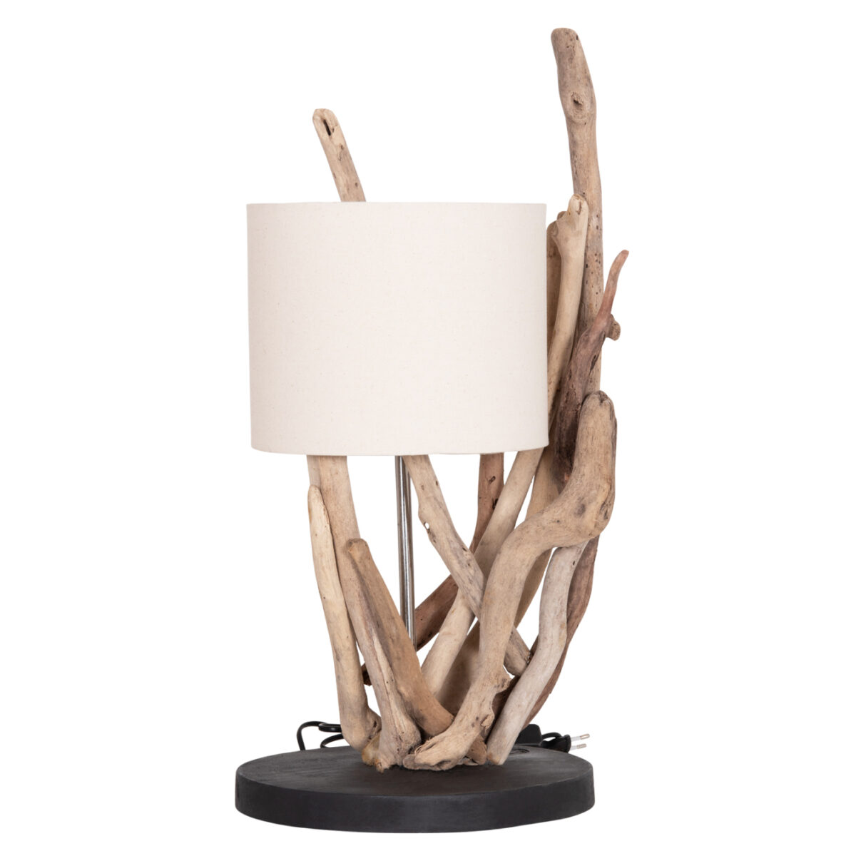 ΕΠΙΤΡΑΠΕΖΙΟ ΦΩΤΙΣΤΙΚΟ BRAMBLE HM4873 DRIFTWOOD & ΛΕΥΚΟ ΚΑΠΕΛΟ Φ28x65Υεκ. - Image 5