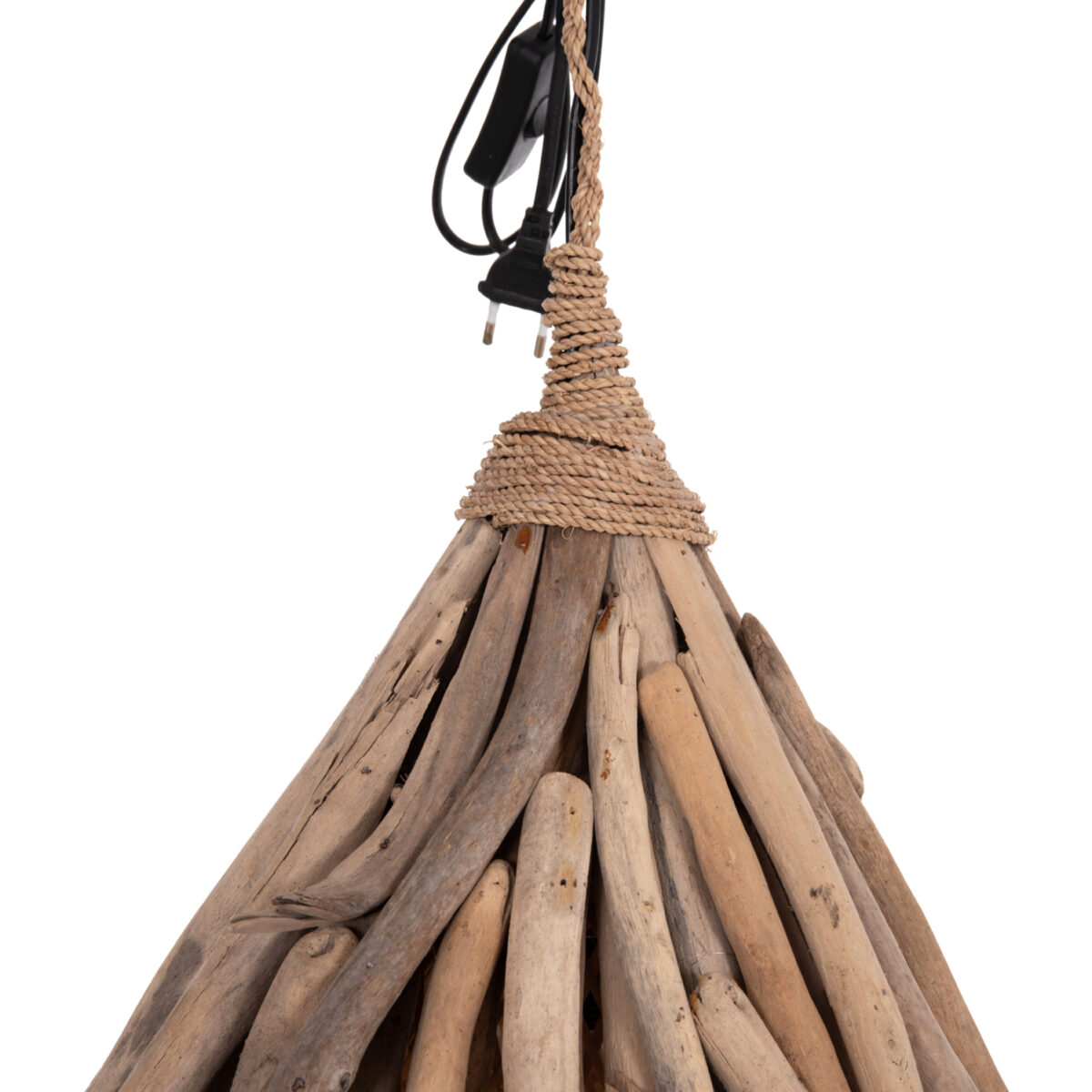 ΦΩΤΙΣΤΙΚΟ ΟΡΟΦΗΣ ΚΡΕΜΑΣΤΟ TREIT HM4875 DRIFTWOOD ΣΕ ΦΥΣΙΚΟ 48x54x52-73Υεκ [1xΕ27] - Image 4
